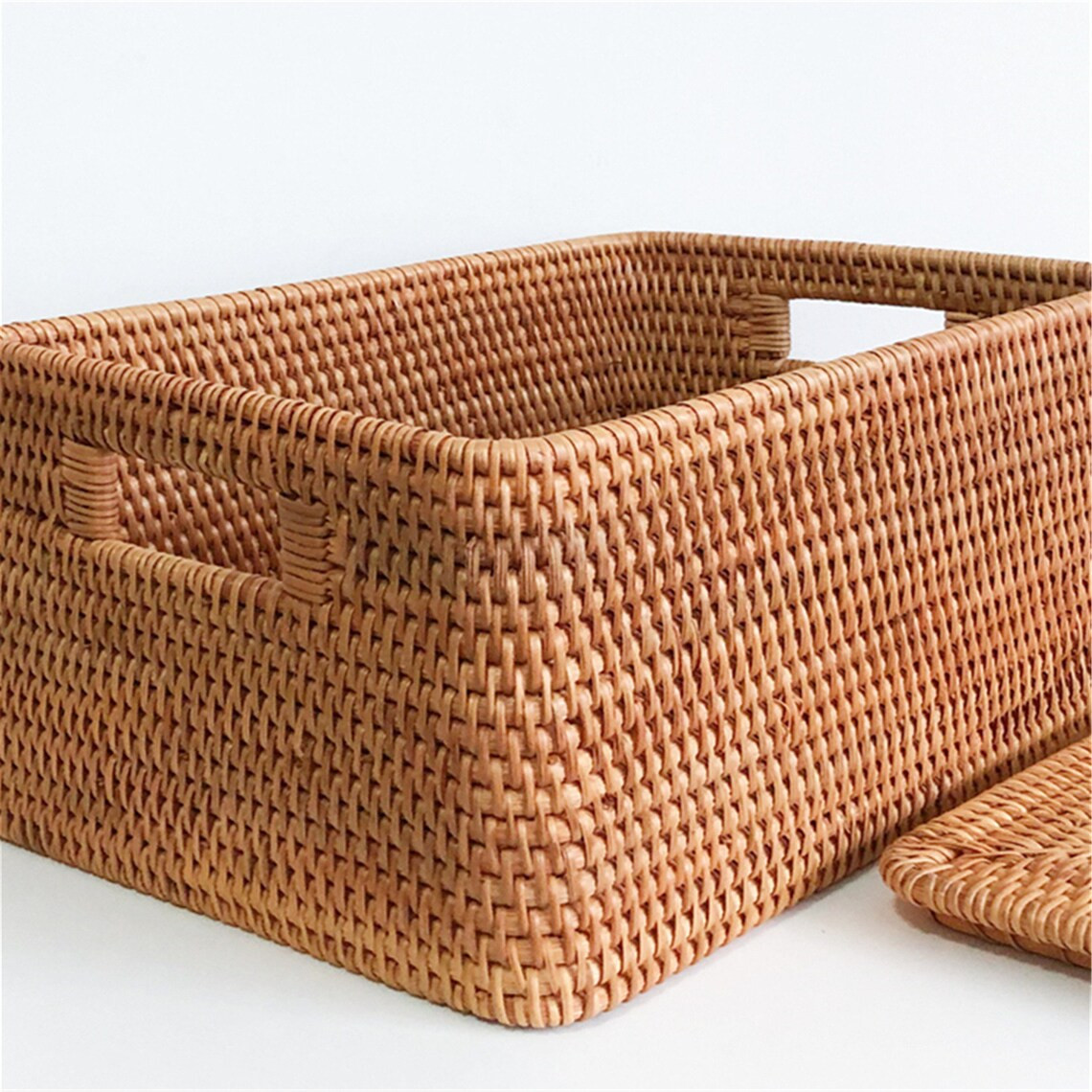 Khay chữ nhật tay cầm - Rectangular tray with handle - Image 5