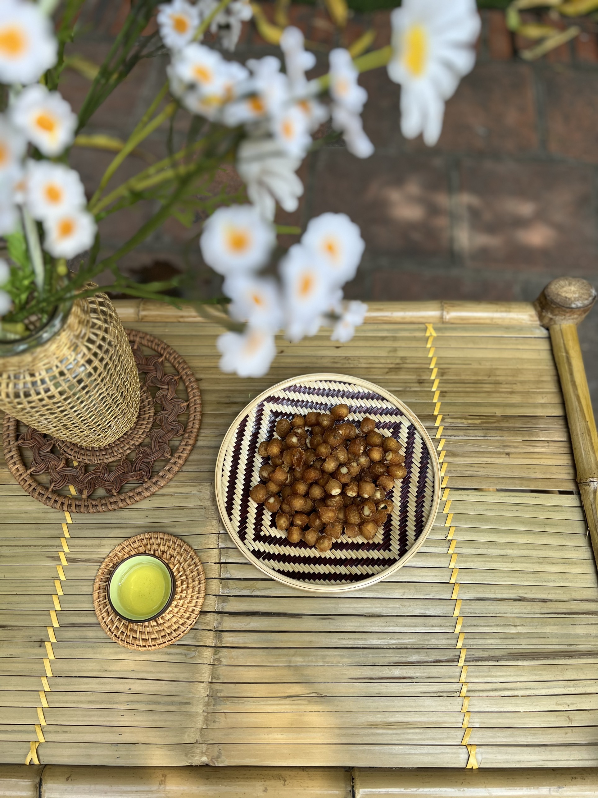 Đĩa nan tre - Bamboo disc - Image 4