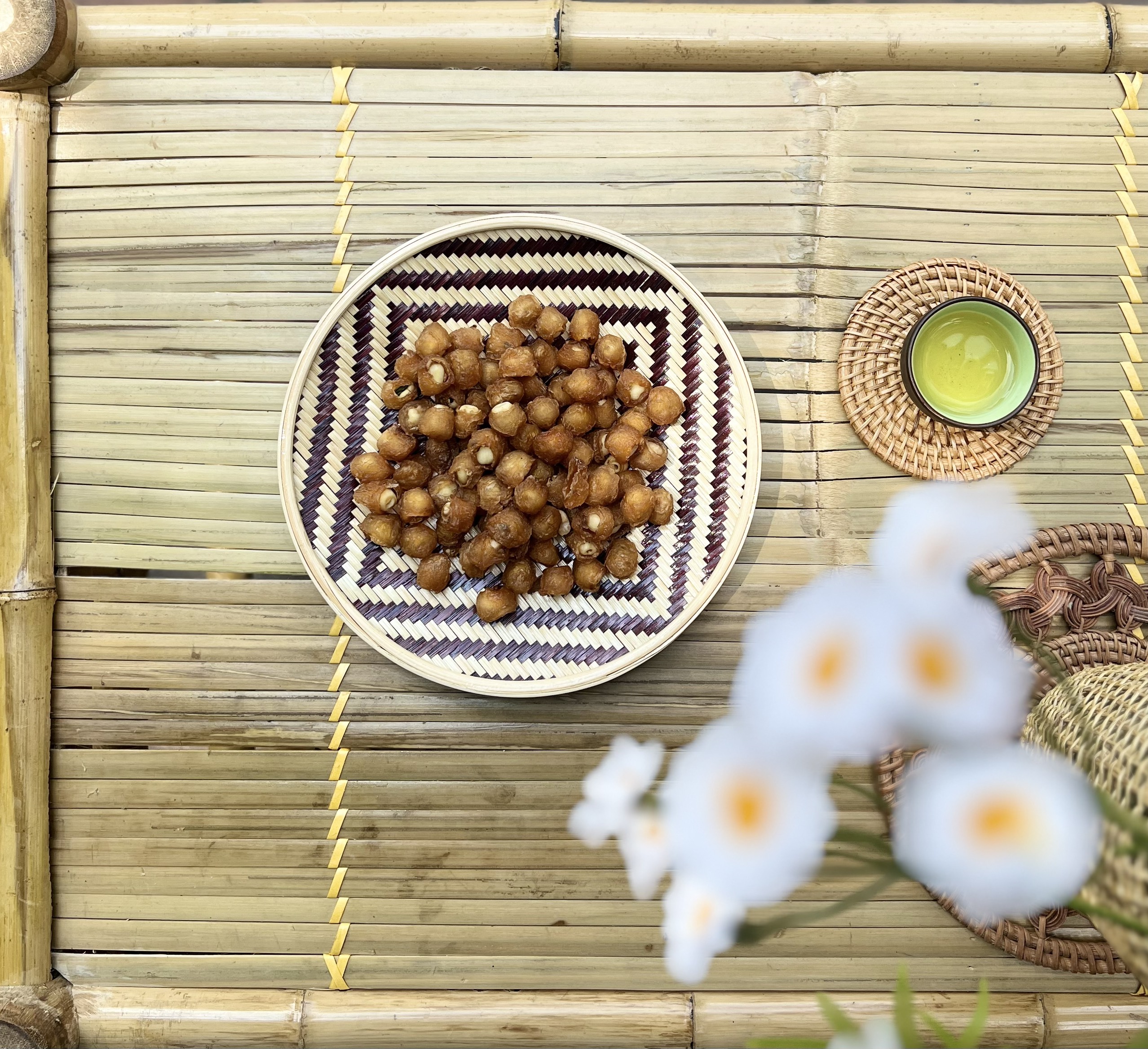 Đĩa nan tre - Bamboo disc - Image 6